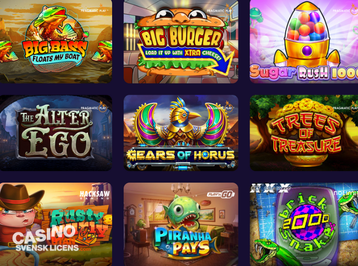 Spelutbud hos iWild casino