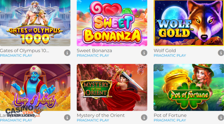 spelutbud wolfy casino